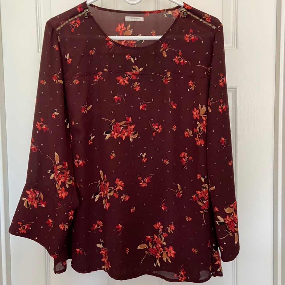 Semi Sheer Maurices Blouse
